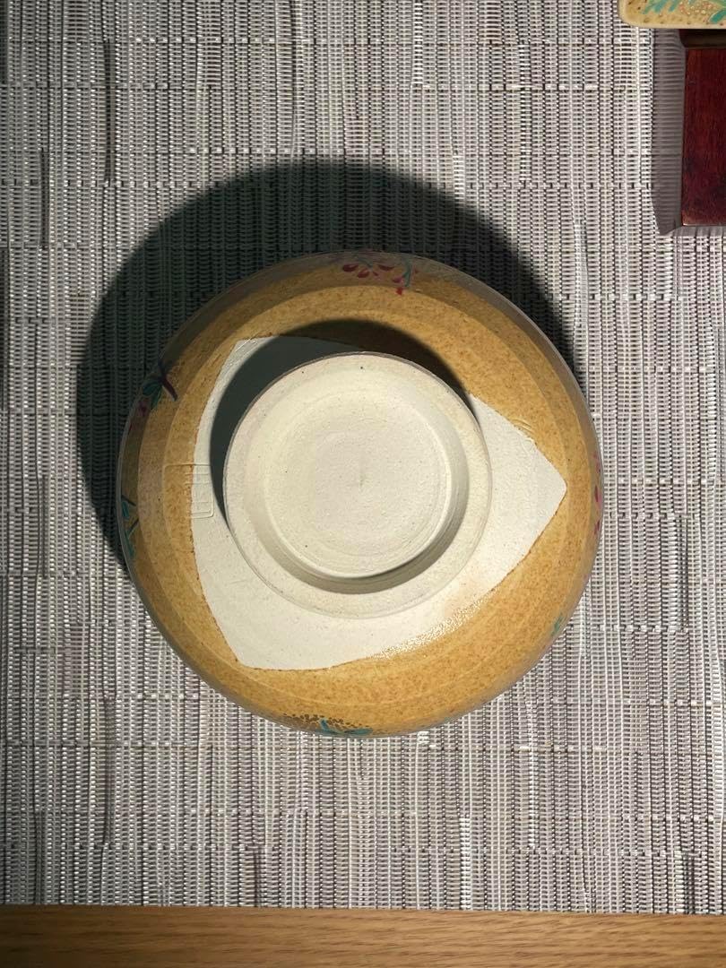 134桑野むつ子 京都 御所の花十二ヶ月【10月萩の花】抹茶椀・和陶皿 しおり付 134桑野むつ子 京都 御所の花十二ヶ月【10月萩の花】抹茶椀・和陶皿